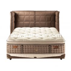 Kasur + Divan Ukuran 120 - LADY AMERICANA Heirloom 120 / White Brown 